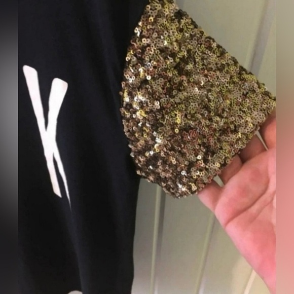 VS PINK Bling y2k tee- like new X-small - Picture 4 of 8